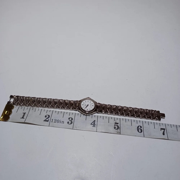 Wittnauer Trieste Elite Stainless Steel Ladies Quartz Watch Working New Battery - Picture 6 of 7
